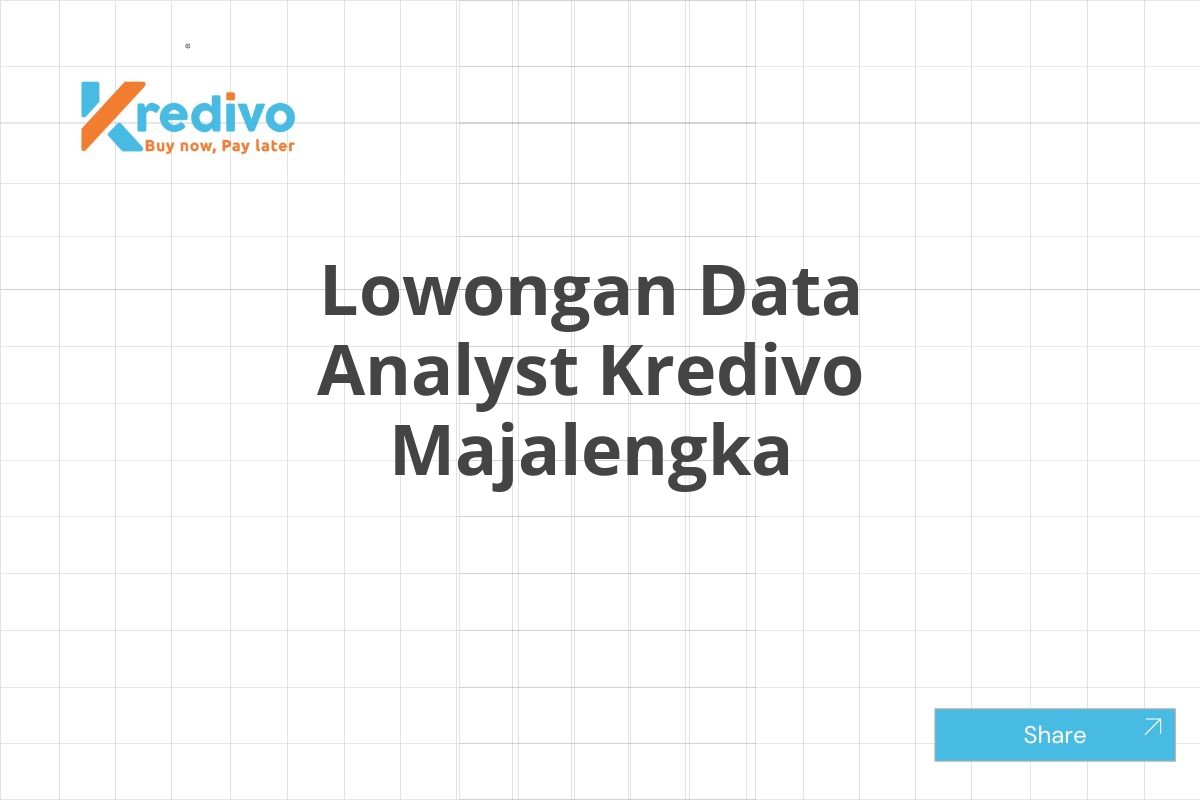 Lowongan Data Analyst Kredivo Majalengka