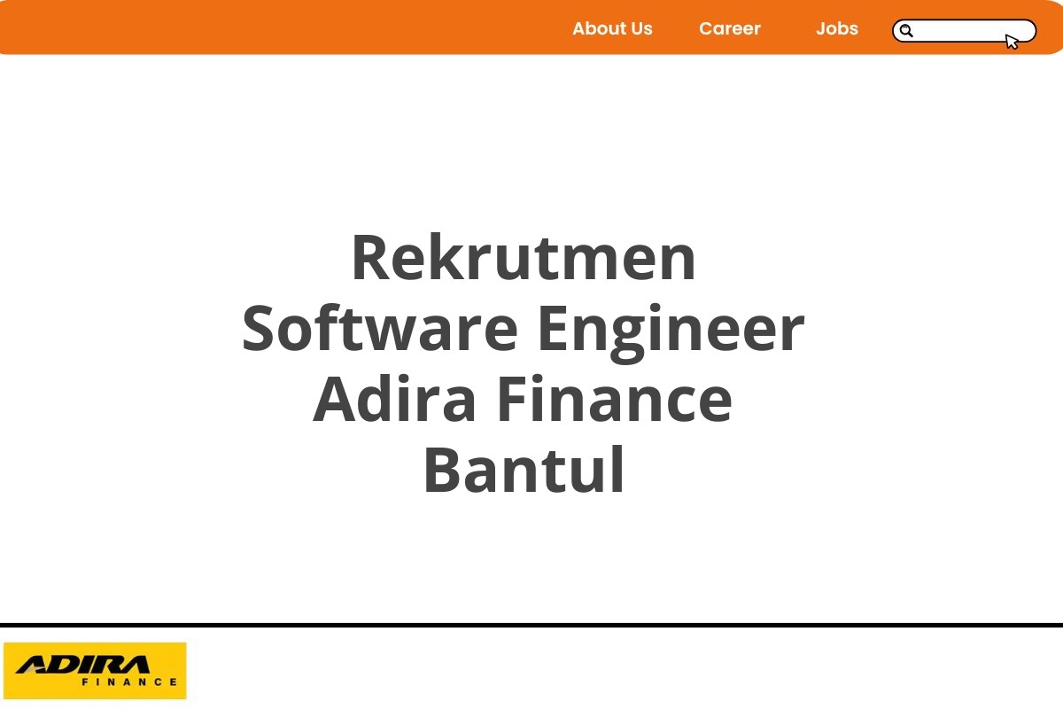 Rekrutmen Software Engineer Adira Finance Bantul